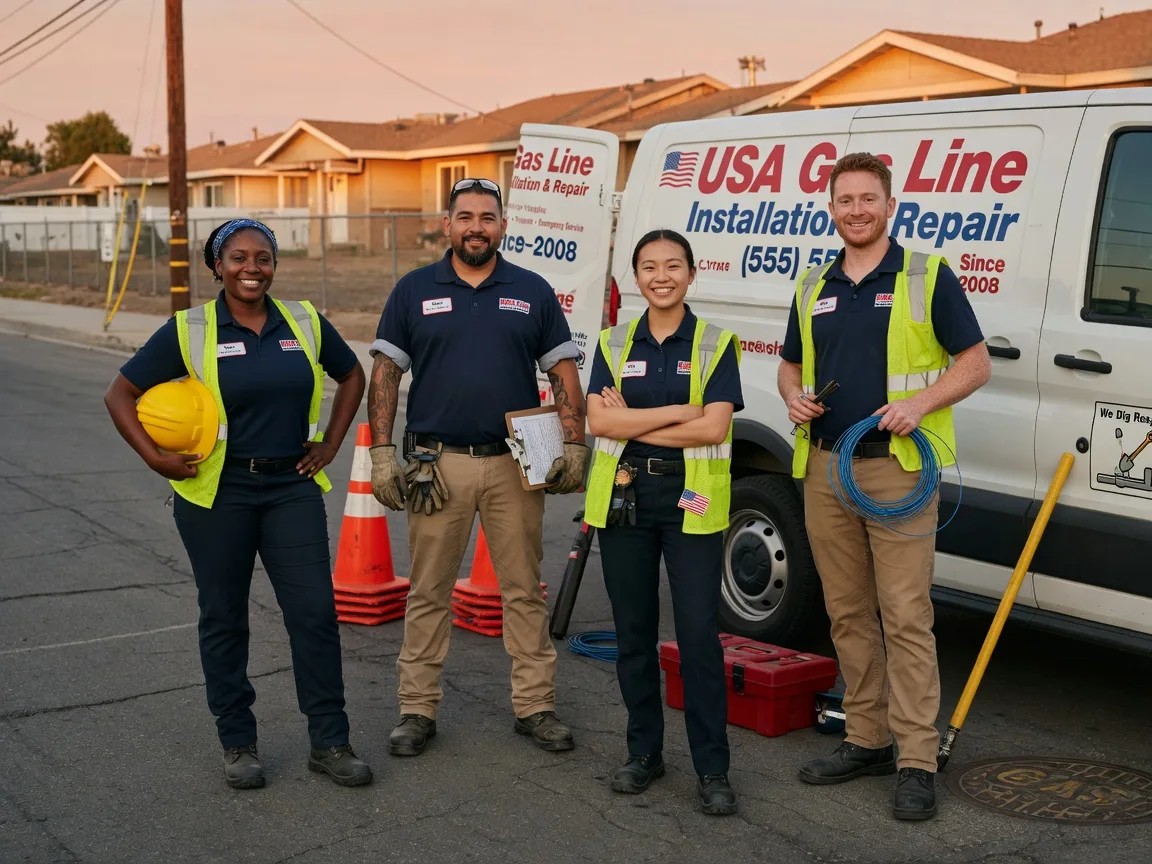 Gas Line Installation company in Haigler, NE
